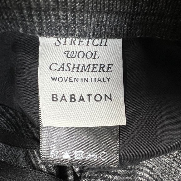 Aritzia Babaton Conan Cashmere Wool Stretch Dress Pant Crop Trousers Plaid Check - Picture 9 of 16